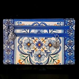 Brighton Sicilian Pattern Wallet... Just Beautiful 💐💐